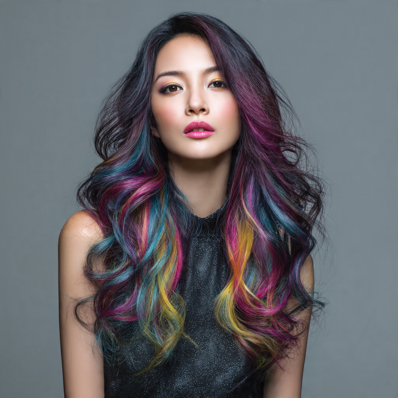 hair colour ladies Singapore style result